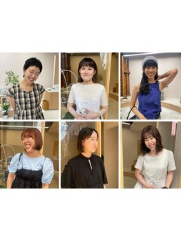 マンツーマンカウンセリングで髪のお悩みやなりたいイメージをしっかりと汲み取ります◎