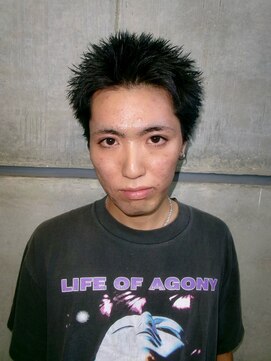 オーシャントーキョー ホワイト 原宿(OCEAN TOKYO WHITE) スパイキーショート　メンズショート　アップバング