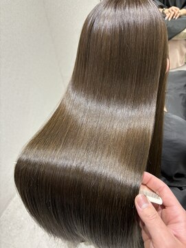 ジーナ 千葉 2nd(Zina) 【Zinaハセガワ】オリーブグレージュ×髪質改善TR