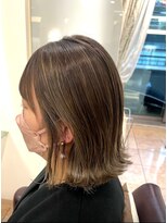 松本平太郎美容室 銀座パートフォー(PART4) 白髪ぼかしハイライト ◎30代 40代 50代