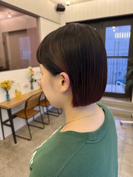 グッデイ ヘアー(GOOD DAY HAIR) 【GOOD  DAY  HAIR】 ボブ バレイヤージュ  ケアブリーチ 下北沢