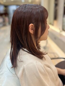 ザビー(THE B) 本八幡×セミロング×似合わせカラー