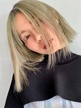 グリーン 町田(green) 【ケアブリーチ】ボブ×タッセル