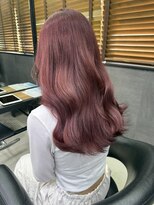 ヘアリゾートユア 新大久保店(hair resort YuA)&nbsp;ピンクカラー
