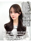 前髪顔まわり韓国ヘアレイヤーカットサイドバンク2wayバンク韓国