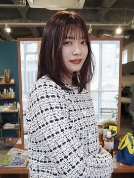 ヨー(Yoh-) 【ミディアムレイヤー/ササキケイスケ】暖色カラー/レイヤー