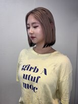 ベル(BEL)&nbsp;【デザインカラー】エンドカラー×ミルクティーベージュ