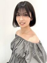 ホットリップ(HOT LIP)&nbsp;ショートボブ＆グレージュカラー♪