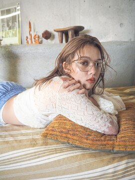 ペト(peto) 【Tsuki】sheer beige/ low light