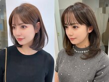 ミディアムからロングまで艶髪の大人スタイルお任せください＊