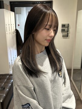 クラゲヘアー/小顔/ココアベージュ/オリーブグレー/天神今泉