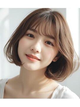 アンサ 椥辻店(ANSA) ゆるふわボブ