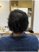 スパイラルパーマ/メンズパーマ/マッシュ/高濃度炭酸スパ