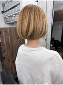 バレイヤージュボブ