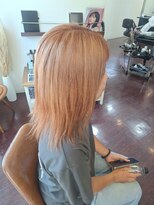 ローレン(LOREM)&nbsp;アプリコットオレンジブリーチ×オレンジベージュ8.5