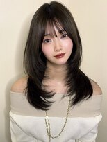 シュガー(Sugar) 透明感カラー/ワンホンヘア/韓国ヘア/顔まわり/大阪/梅田