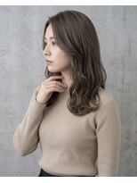 ロア 江坂(LOA) 透明感オリーブグレージュ/大阪吹田江坂/艶髪