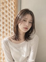 オアシスアヴェダ ザ・ペニンシュラ東京(OASIS AVEDA)&nbsp;くびレイヤー・ベージュ・小顔似合わせカット銀座20代30代