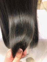 ナナナ パレナ 大津膳所店(nanana parena)&nbsp;Bfore→After　髪質改善　ダークブラック【nanana parena】