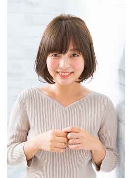 ジョエミバイアンアミ(joemi by Un ami) joemi ボルドーワンレンひし形ブルージュヴェールウェーブ