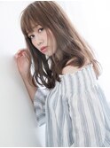 清楚感×ゆるカール☆レディスイートなAラインセミロング♪