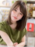 *bliss大宮*ナチュラル空気感*斜めバングAラインミディa!