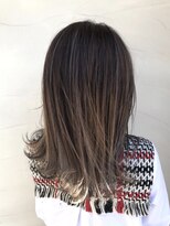 ロダット 横浜(LODAT by little)&nbsp;フォギーベージュ×バレイヤージュ【LODAT横浜】