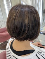 クオリス 赤塚店(QUALIS) 【QUALIS】シルエット◎グラデーションボブスタイル