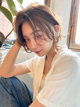 シー バイ ロンド 新宿(Sea by Lond) 【藤原三知代】イメチェン外ハネ大人ショート