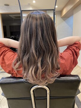 アールヘア(ar hair) ☆ベージュ系バレイヤージュ☆