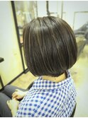 アディクシーカラーボブ　メッシュ入り