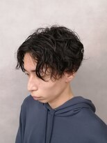 ソアー 新大阪(SOAR)&nbsp;お手入れ楽々◎無造作パーマセンターパートコンマヘア【新大阪】