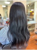 ブルージュロングミルフィーユカラー寒色系透明感美肌