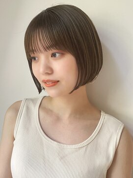 コクーン 銀座(Cocoon) 結べないボブ#黒髪#ボブルフ#小顔#ネビージュ#ワンレン