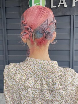 ラパンセ ブラン(LA PENSEE BRUN) 【LAPENSEE yuyama】お祭りヘアアレンジ