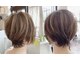 ロリス ヘア デザイン(Loris hair design)の写真/小顔に見えるショートヘアが得意！スタイリングの仕方も簡単で、きっちりレクチャーします。