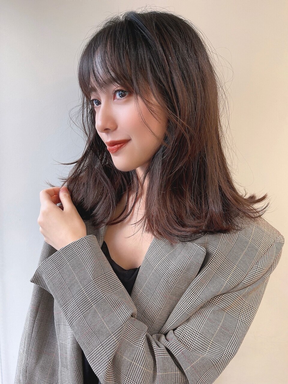平日17:00予約迄☆カット+フルカラー+エスタブリッシュトリートメント ￥6500