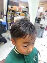 カットハウス パセリ お洒落キッズ☆ツーブロックウルフ☆　<理容室>/メンズ/バーバー