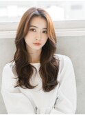 大きめカールが可愛い大人ロング【銀座】