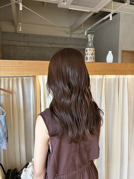 ムク 甲府(muku.) 前髪/ボブ/ピンクベージュ/グレージュ