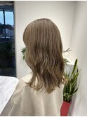白髪ぼかしベージュ