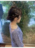 partyヘアーアレンジ