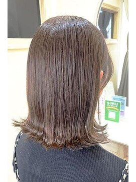 ジュレベール(JurerBelle) 【ジュレベール 益田】切りっぱなし 外ハネ スタイル