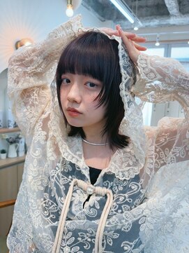 ロウバイレボ 柏(lou by revo) ミディアム/韓国風/レイヤーカット/顔回りカット/柏駅