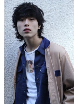 ブークル(boucle) メンズウルフパーマ ニュアンスパーマ