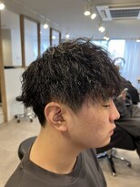 アフェクト 金沢文庫(affect)&nbsp;金沢文庫駅/ダークアッシュ ニュアンスパーマ 韓国マッシュ