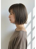 30代/40代/50代/ボブ/フェイスレイヤー/ハイトーンカラー