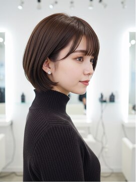 エル 新小岩(elu) 美髪/ワイドバング/レイヤーカット/くすみベージュ/新小岩駅