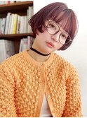 チェリーブラウン/フレンチボブ