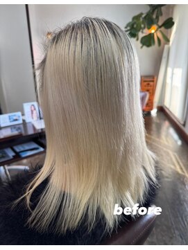 ラリュエル 江曽島店(La Ruelle.) 髪質改善カラー